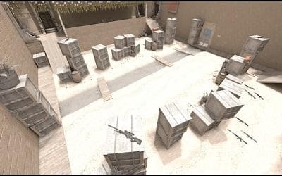 1v1 Aim Map background