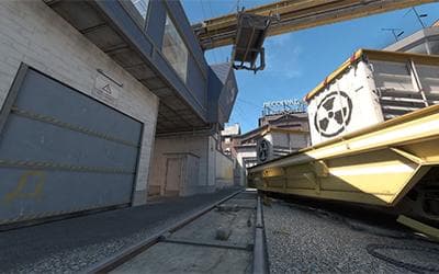 Train background